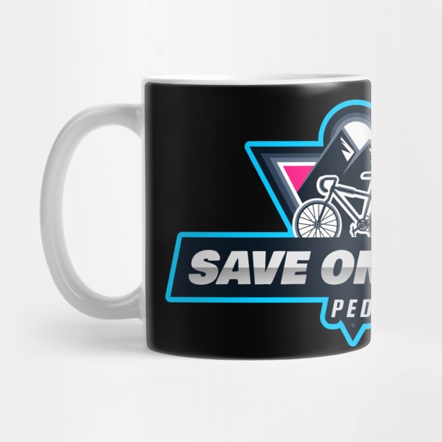 Save on Fuel Pedal harder is a funny cycling quote by Cooking and Cycling